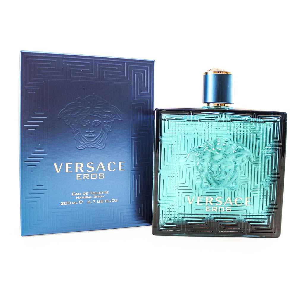 Versace Eros Eau de Toilette Spray, Cologne for Men, 1.7 Oz