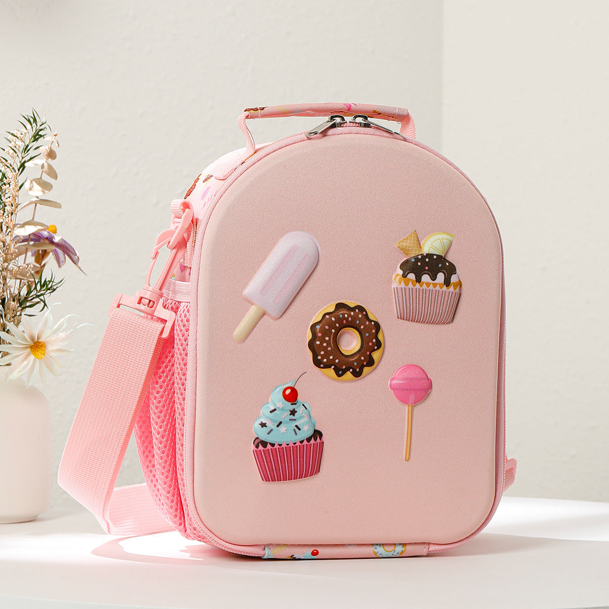 Cute Lunch Insulated Bag, Portable Outdoor Makeup Bag, Insulated And Cold, Suitable For Holding Lunch And Cold Drinks, Also A Cute Backpack For Children - EBS PLATFORM INC.