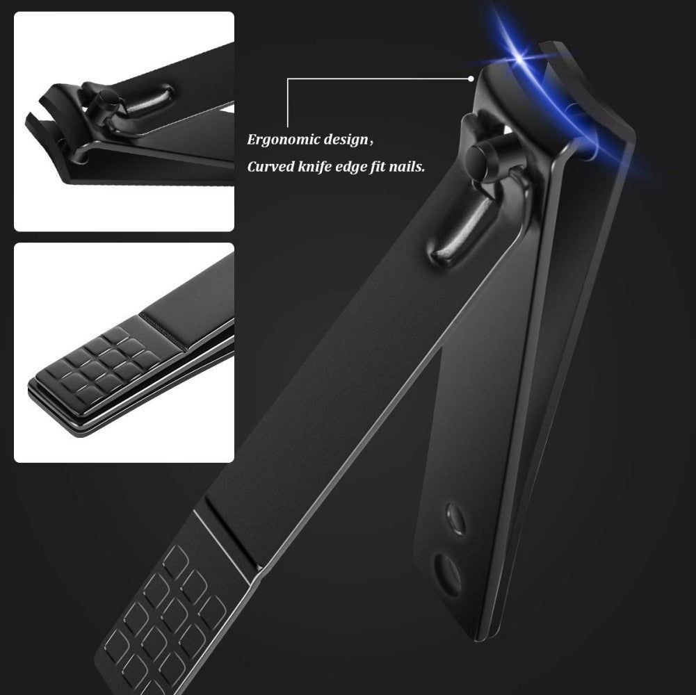 18-Piece,Nail Clippers Trimming Tool Set, Manicure Set, Pedicure Kit, Nail Clippers, Professional