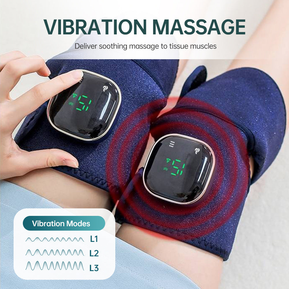 Trending Smart Knee Massager With Heat 3 Vibration Modes & Type-C Fast Charging
