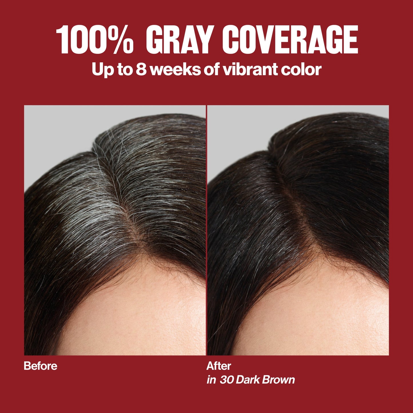 Revlon ColorSilk Permanent Hair Color, Bond Repair Complex, 45 Bright Auburn, 1 pack