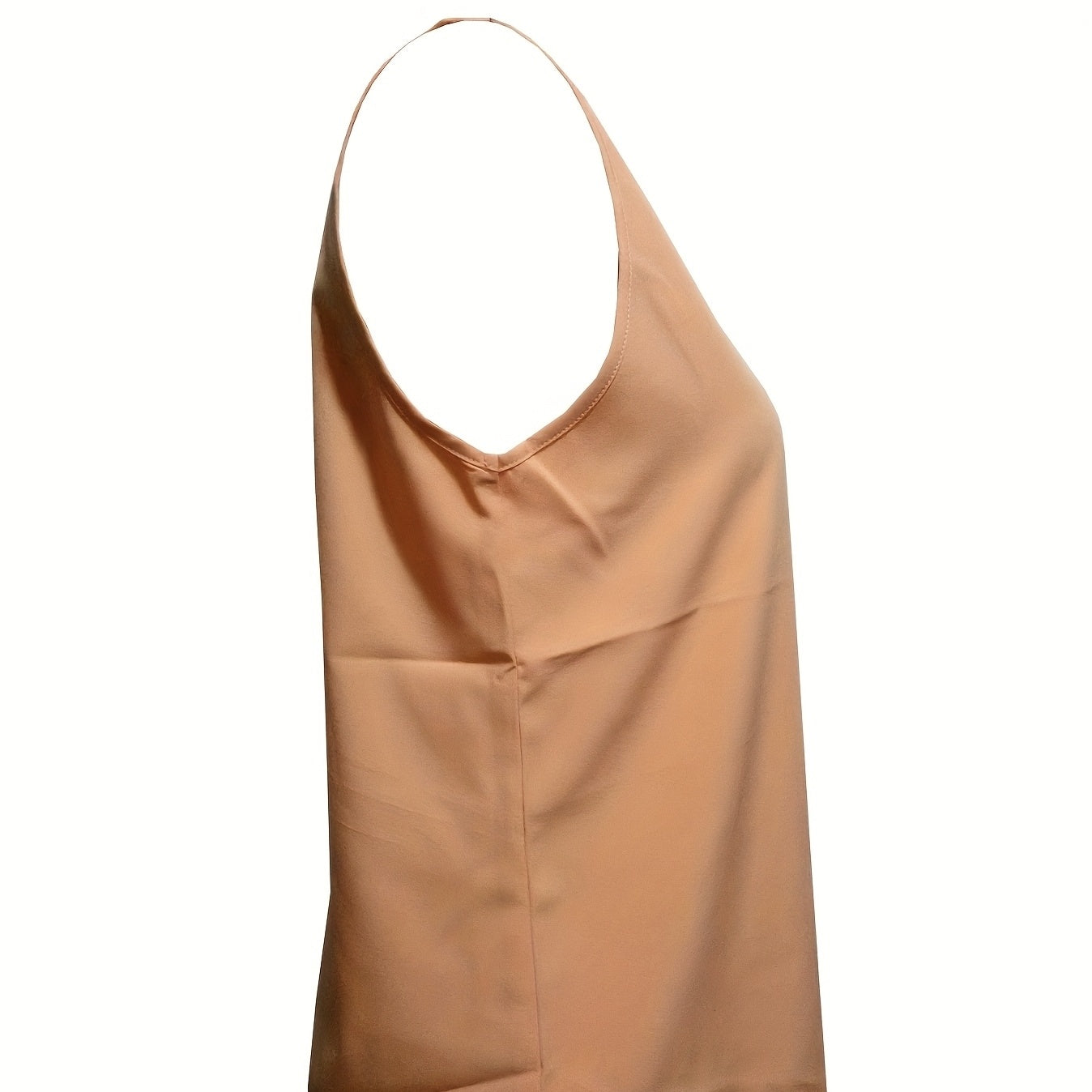 Women's V-neck Solid Color Fashionable Vest Top