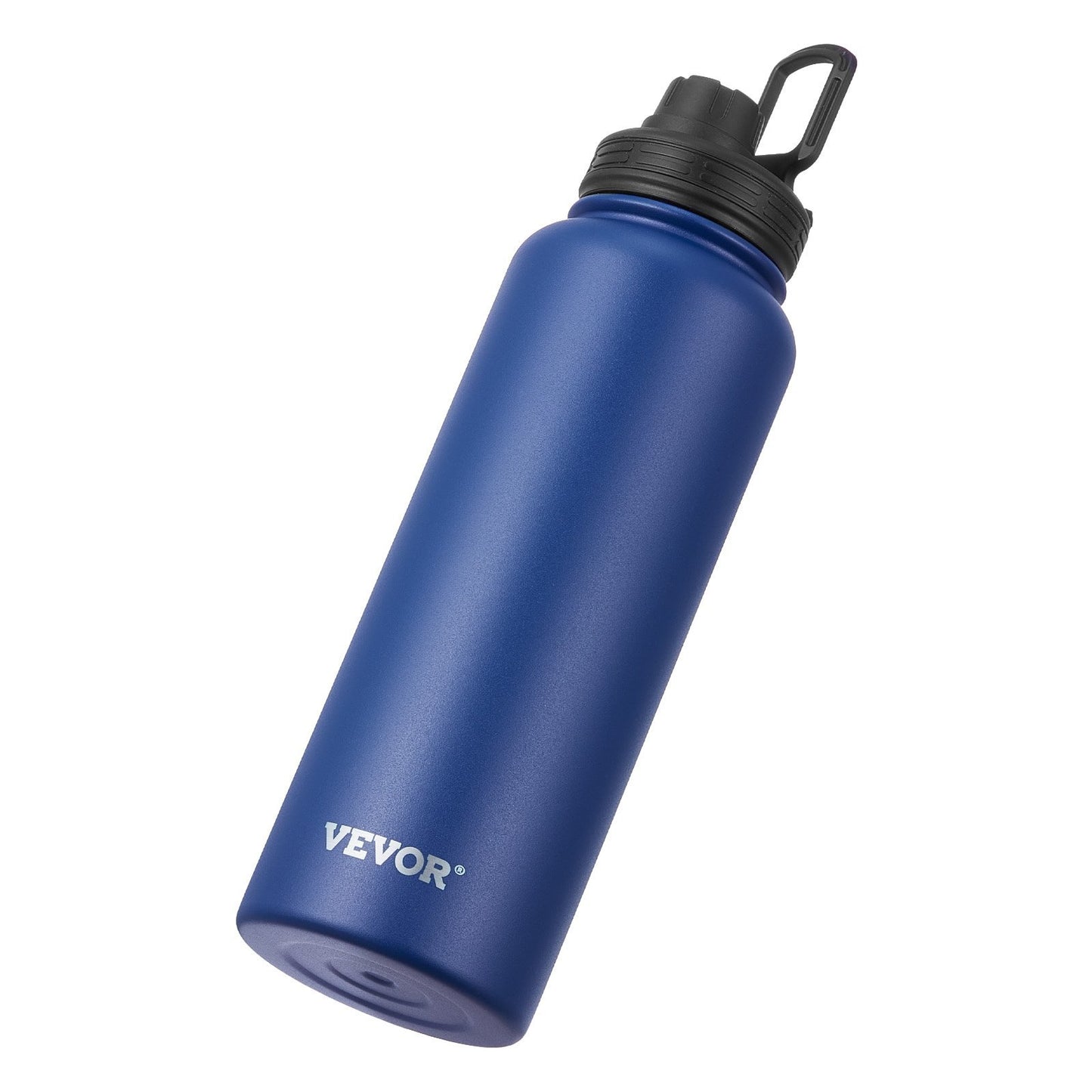 40 Oz Insulated Water Bottle Stainless Steel With Wide Mouth Lid Blue - EBS PLATFORM INC.