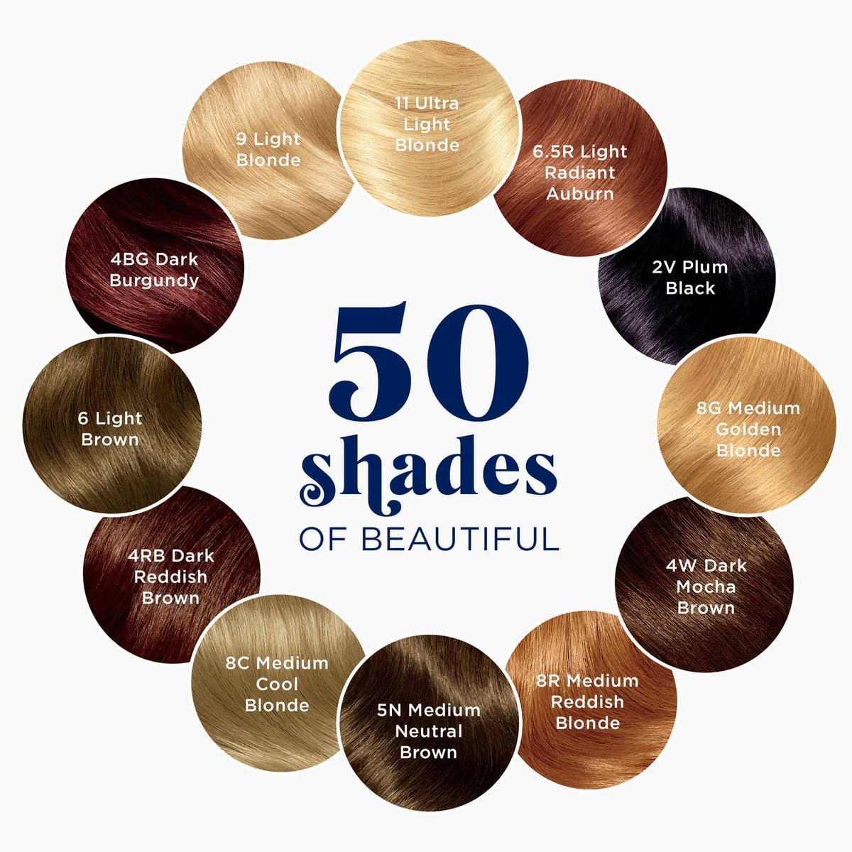 Clairol Nice'n Easy Permanent Hair Color Cream, 8R Medium Reddish Blonde, Hair Dye, 1 Application