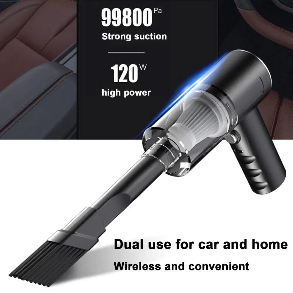 120W Cordless Handheld Vacuum Cleaner Small Mini Portable Car Auto Home Wireless - EBS PLATFORM INC.