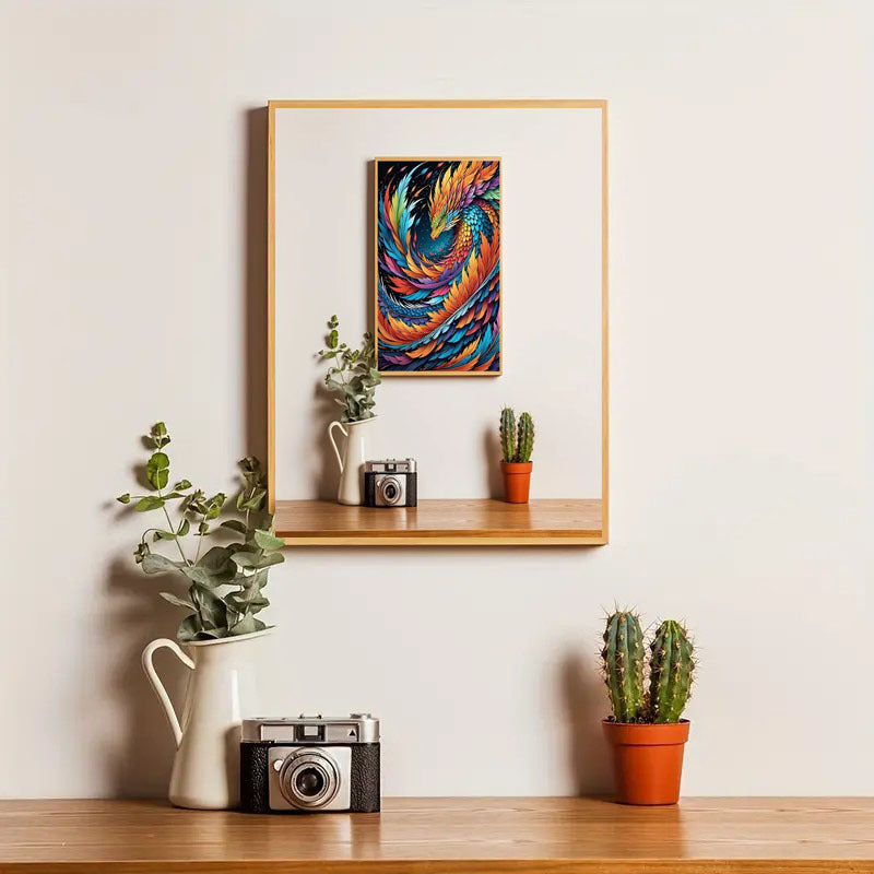 5DDIY Diamond Painting Set - Full Diamond Round Water Diamond Art, Sparkling Mosaic Handmade Home Decoration, Including Durable Canvas And Tools