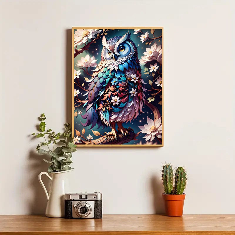 5DDIY Diamond Painting Set - Full Diamond Round Water Diamond Art, Sparkling Mosaic Handmade Home Decoration, Including Durable Canvas And Tools