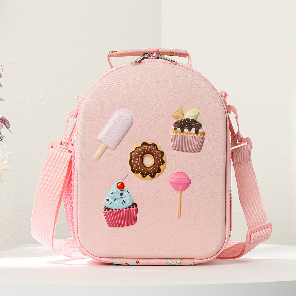 Cute Lunch Insulated Bag, Portable Outdoor Makeup Bag, Insulated And Cold, Suitable For Holding Lunch And Cold Drinks, Also A Cute Backpack For Children - EBS PLATFORM INC.