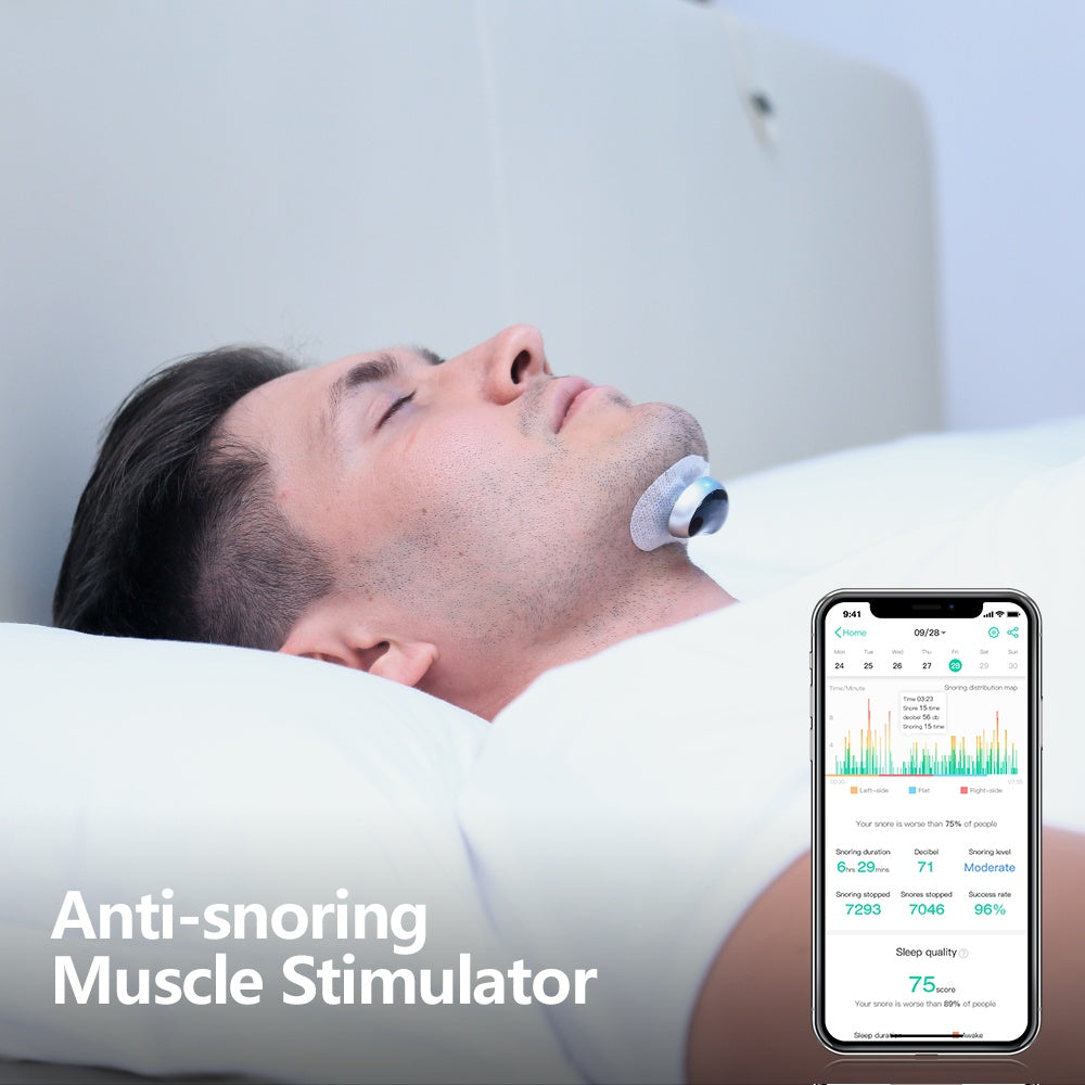 Smart Anti Snoring Device Electronic Muscle Stimulator - EBS PLATFORM INC.