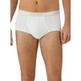 Hanes Men's Value Pack White Briefs, 6 Pack