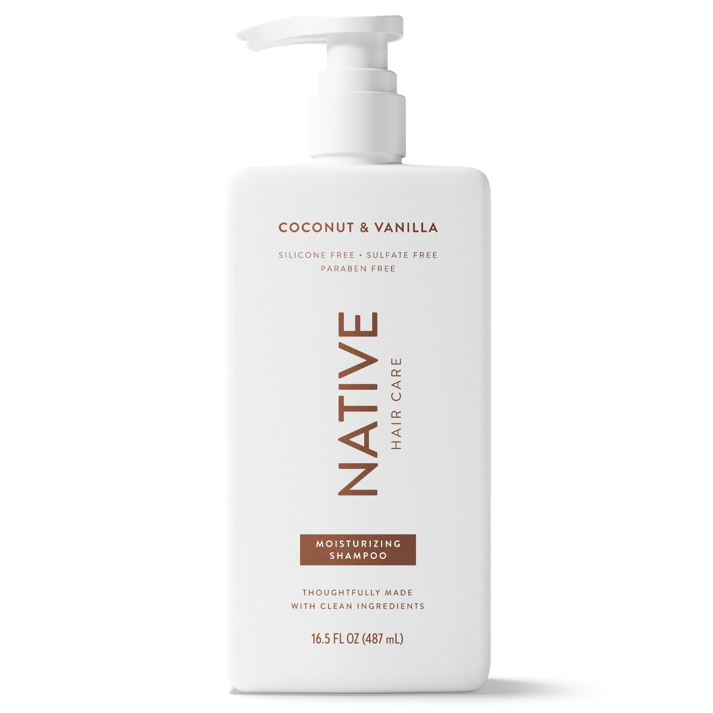 Native Moisturizing Shampoo Coconut and Vanilla 16.5 fl oz