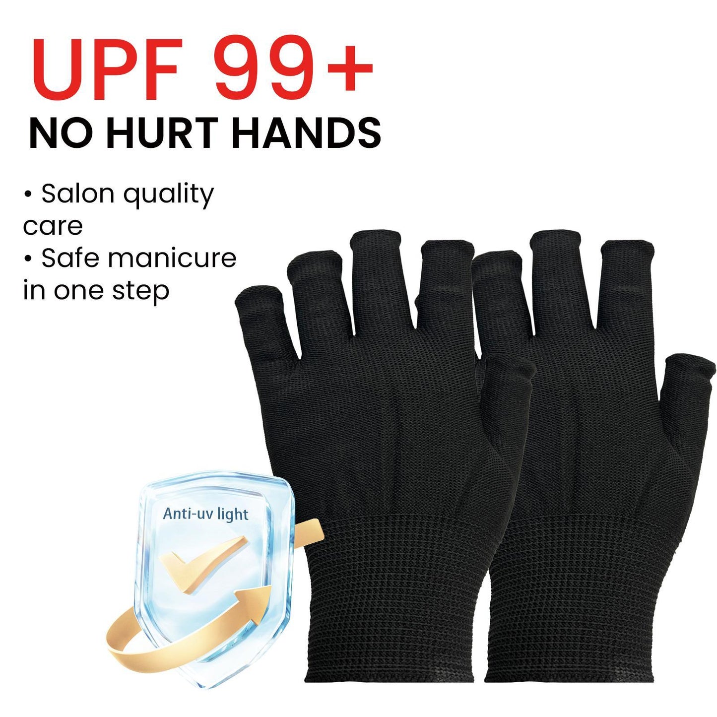Irho UV Protection Sun Protection Nail Lamp Protective Gloves