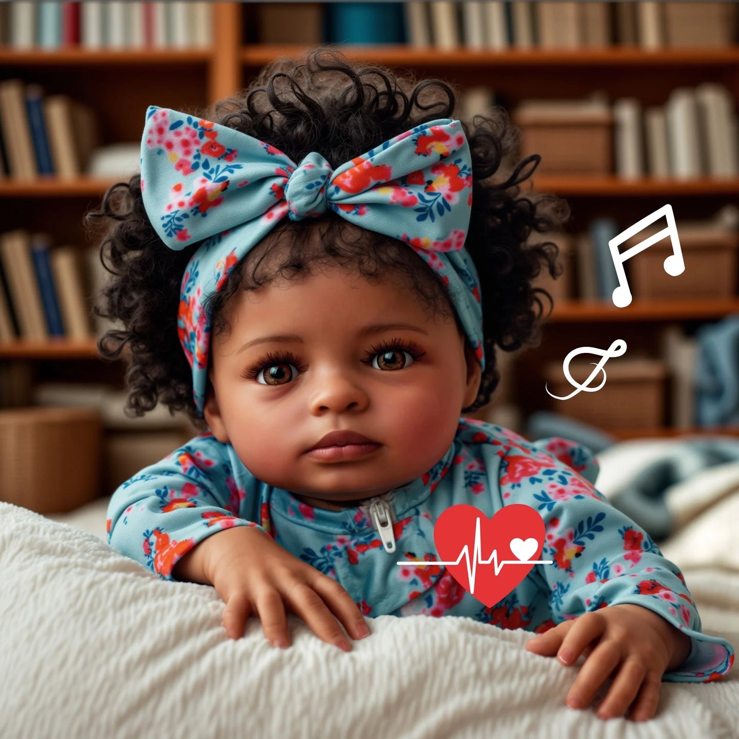 RSG 20 Inch Lifelike Reborn Baby Dolls Newborn Baby Dolls Handmade Real Life Toddler Dolls with Clothes Accessories for Kids Age 3+