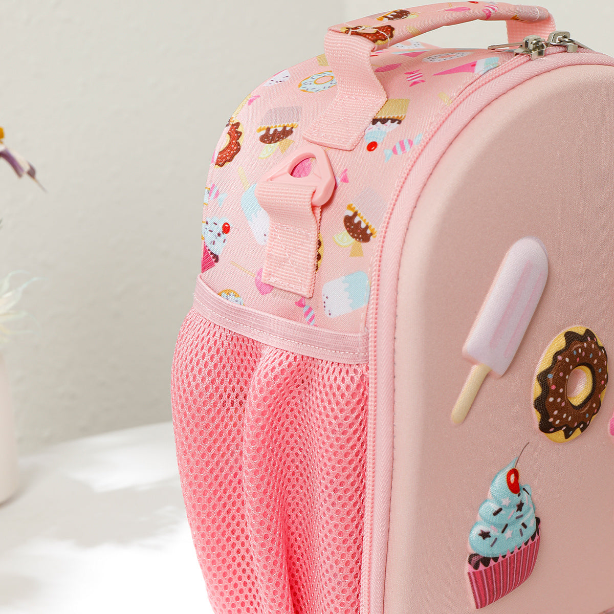 Cute Lunch Insulated Bag, Portable Outdoor Makeup Bag, Insulated And Cold, Suitable For Holding Lunch And Cold Drinks, Also A Cute Backpack For Children - EBS PLATFORM INC.