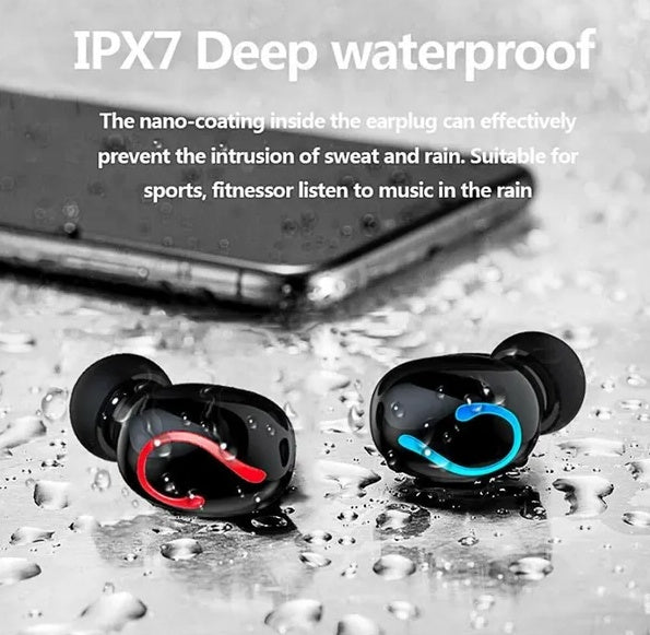 Bluetooth 5.1 Headset TWS Wireless Earphones Mini Earbuds Stereo Headphones IPX7 - EBS PLATFORM INC.