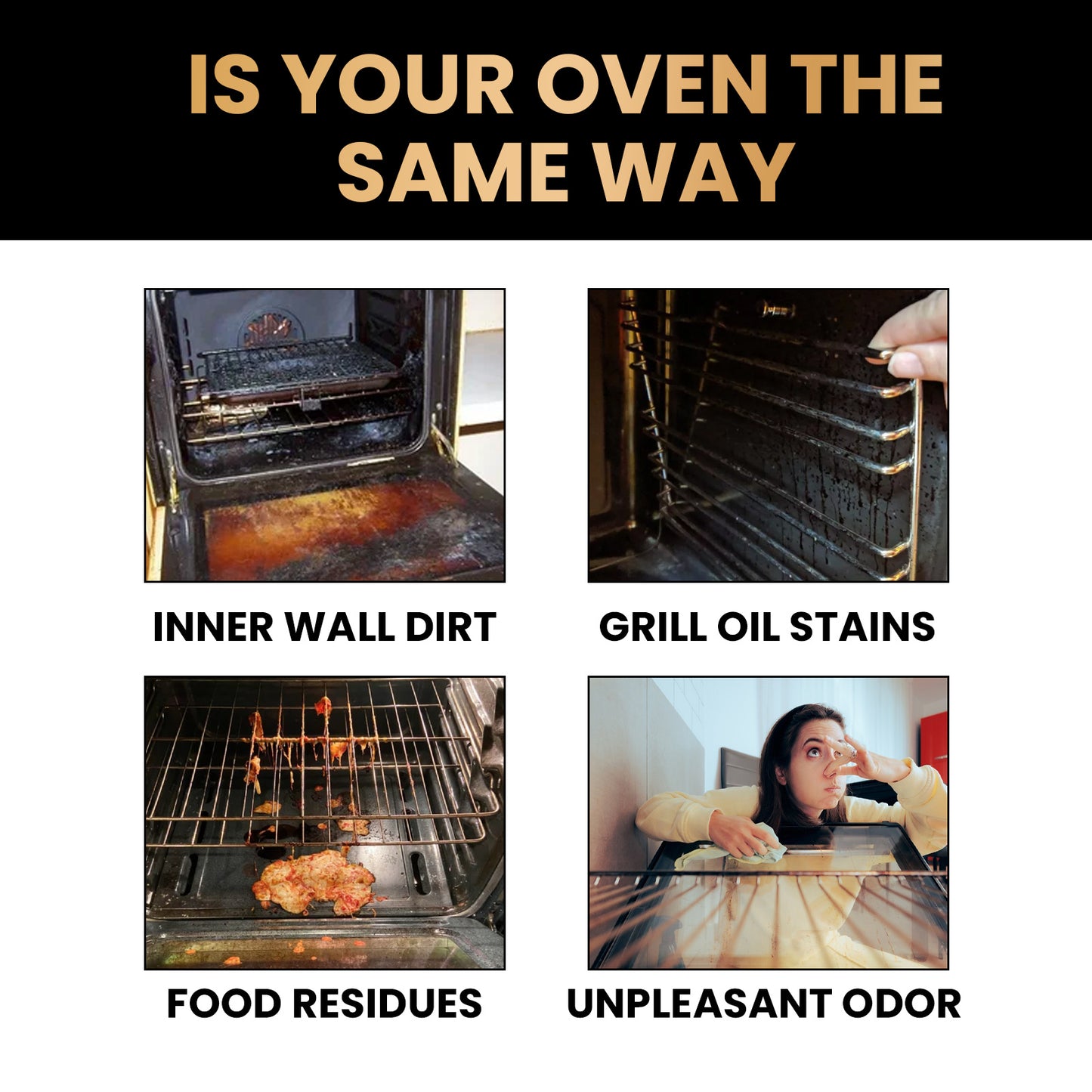 Oven Grill Specific Cleaning And Deodorizing Agent
