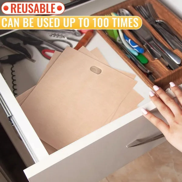 12Pcs Non Stick Toaster Bags Reusable 6.7 X7.5 Inch Grilled Cheese Bags Heat Resistant & Easy To Clean Mess Free Toasting Sandwiches Panini & More Compatible With Toaster Oven Microwave & Grill