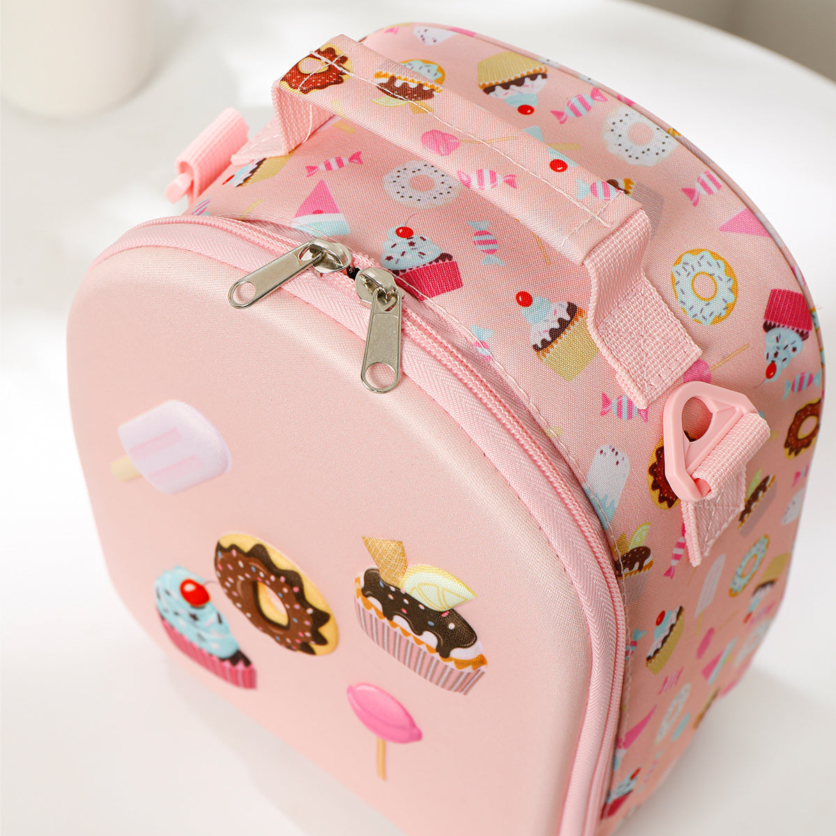 Cute Lunch Insulated Bag, Portable Outdoor Makeup Bag, Insulated And Cold, Suitable For Holding Lunch And Cold Drinks, Also A Cute Backpack For Children - EBS PLATFORM INC.