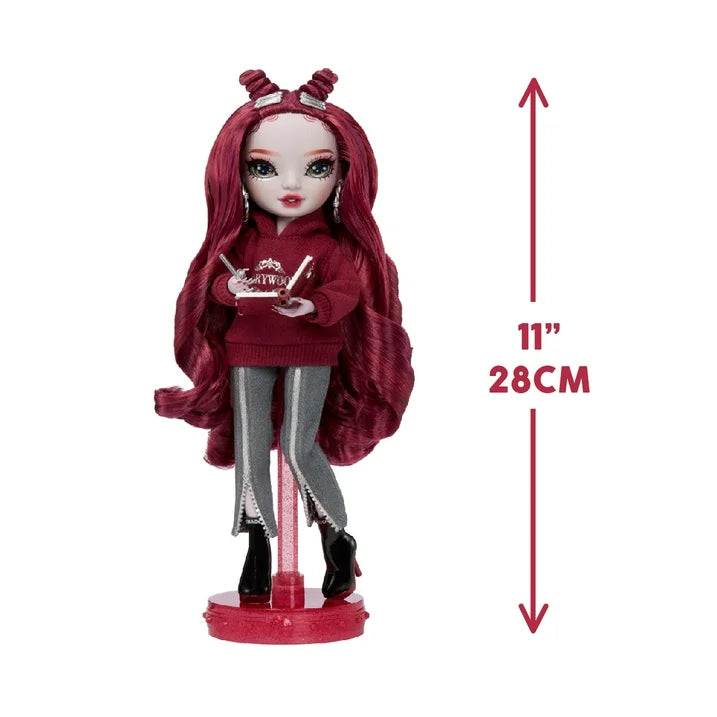 Rainbow High Shadow High Scarlett Red Fashion Doll, Collectible Outfit & 10+ Play Accessories Kids Gift 4-12