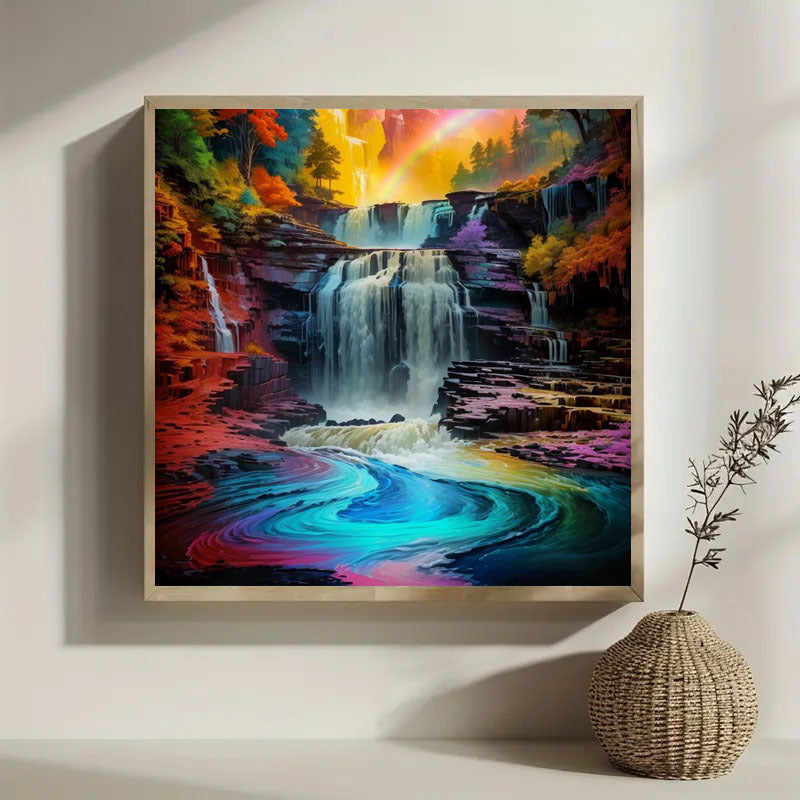 5DDIY Diamond Painting Set - Full Diamond Round Water Diamond Art