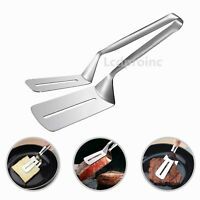 Stainless Steel Steak Clamp Food Bread Meat BBQ Clip Tongs Kitchen Cooking Tool - EBS PLATFORM INC.