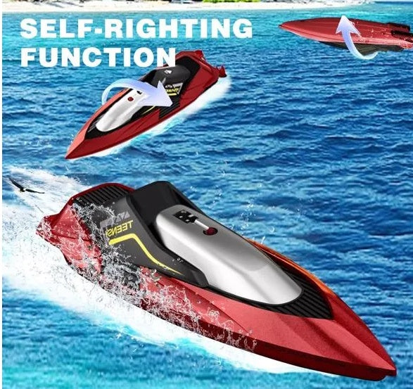 4DRC S5 RC Boat For Pools And Lakes, 2.4 GHz 20MPH Racing Boats, Rechargeable Battery,Low Battery Alarm,Gifts For Boys Girls,Logistics Is Randomly Sent By UPS USPS FEDEX. - EBS PLATFORM INC.