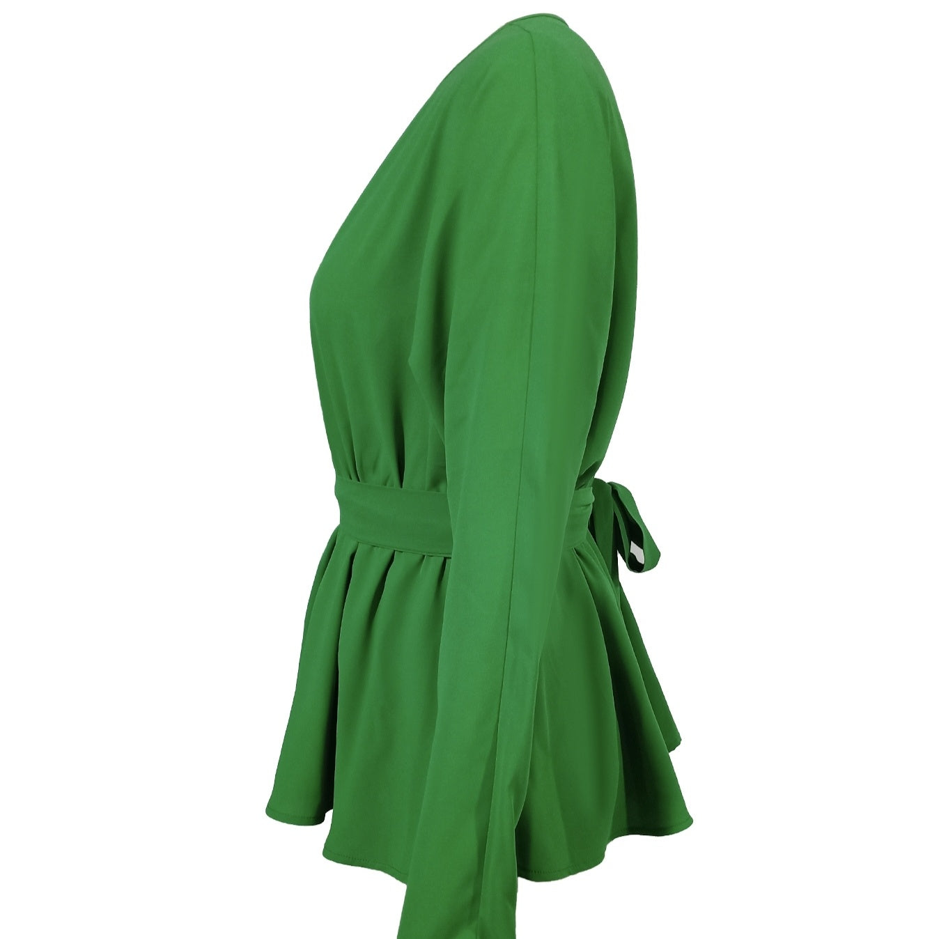 Ladies' Fashionable And Elegant Temperament Versatile Fashion Autumn And Winter Style Solid Color Long Shirt Top