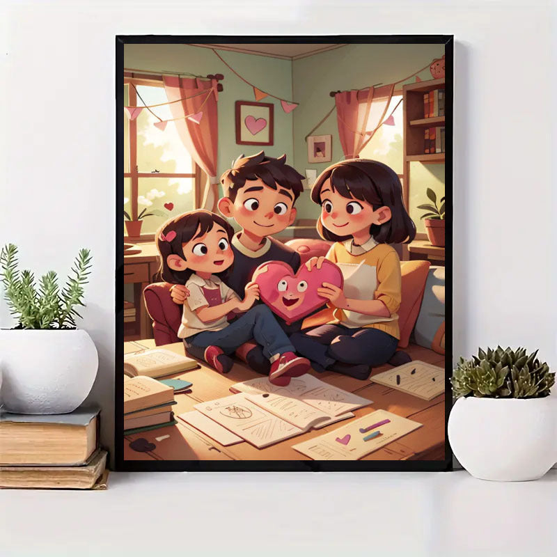 5DDIY Diamond Painting Set - Full Diamond Round Water Diamond Art