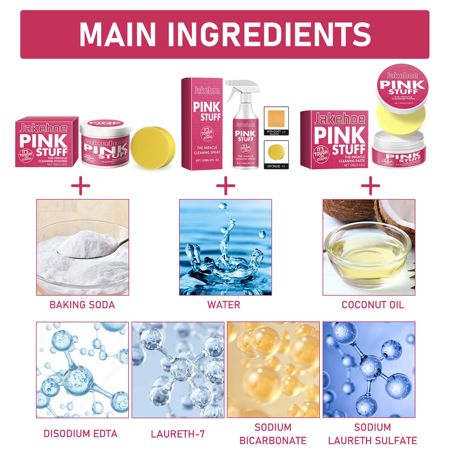 Jakehoe Multi-Purpose Kitchen Cleaning Paste Kitchen Fume Cleaning Paste Is A Powerful Multi-tasking Cleaner For Oil Stains