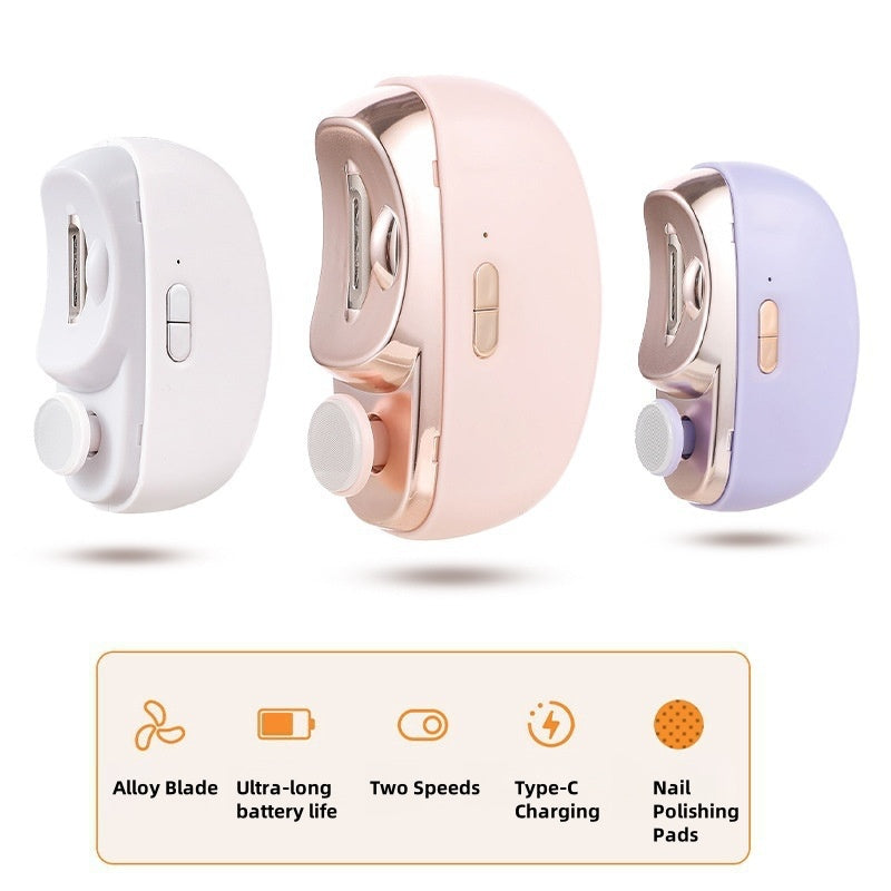 Nail Grinder, Electric Nail Clipper, Anti-pinch Nail Clipper For Children And Adults, Multi-purpose Nail Grinder