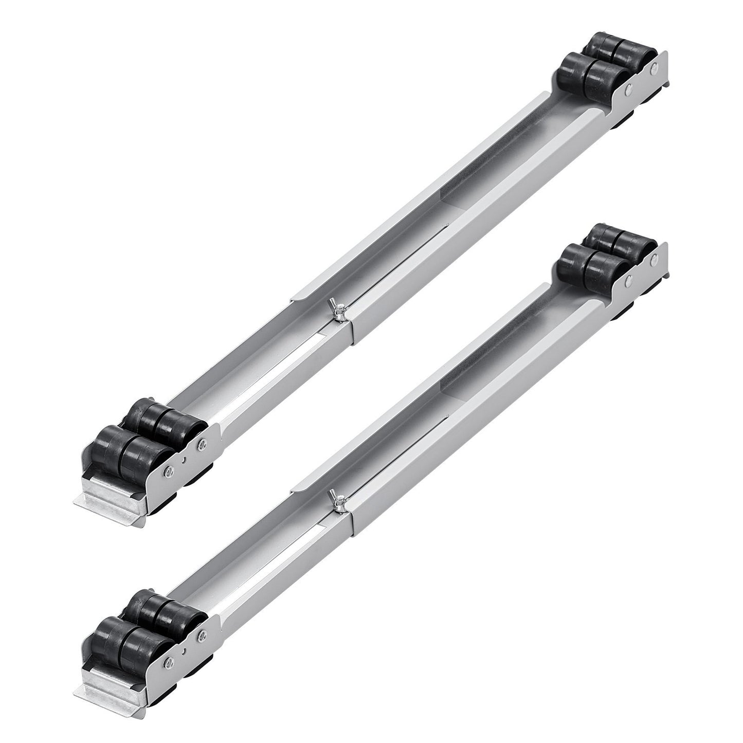 Heavy Duty Furniture Appliances Rollers, 660 Lbs Total Load, Extendable Appliance Rollers Mobile Washing Machine Base, Fridge Stand Dolly Movers For Refrigerators, Dryers, Dishwashers, White