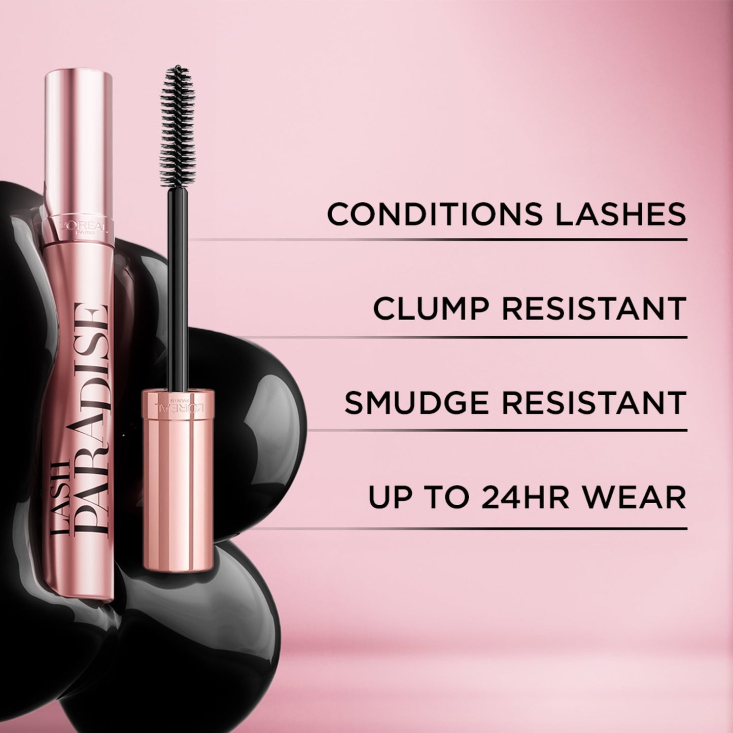 L'Oreal Paris Voluminous Lash Paradise Waterproof Mascara, Black