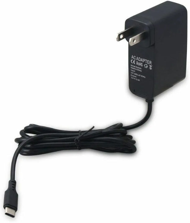 For Nintendo  AC Power Supply Adapter Home Wall Travel Charger Cable 2.4A - EBS PLATFORM INC.