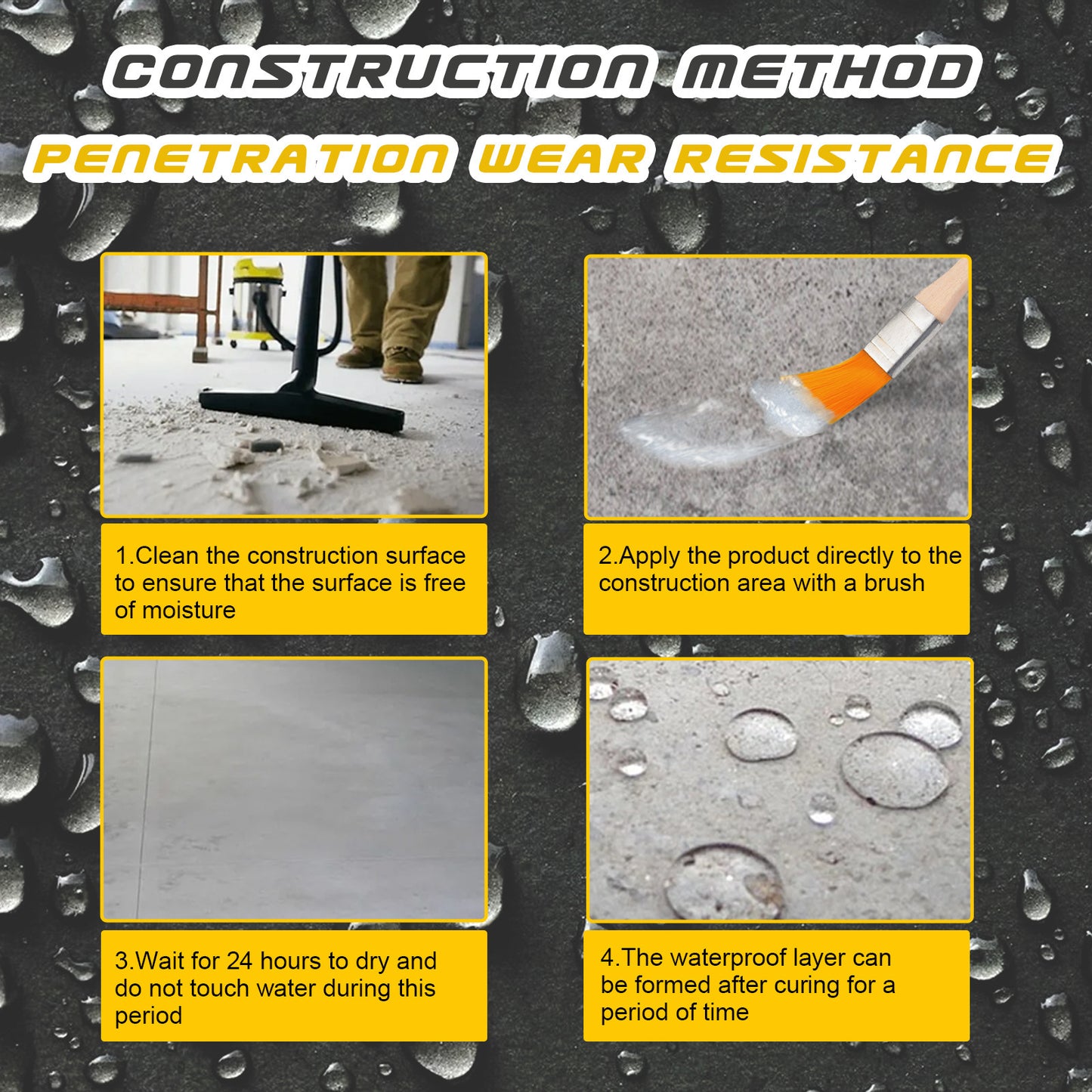 Aysuing Waterproofing Adhesive Sealant Waterproofing Adhesive For Bathroom, Kitchen, Exterior Wall, Tile Repair Coating, Waterproofing Adhesive - EBS PLATFORM INC.