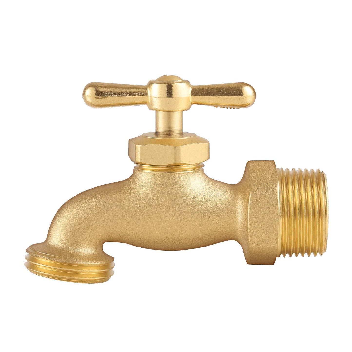 Hose Bibb  Connection Brass Outdoor Water Faucet Spigot