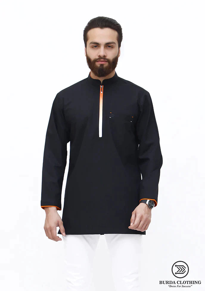 THE ORANGE PREMIUM SHORT KURTA