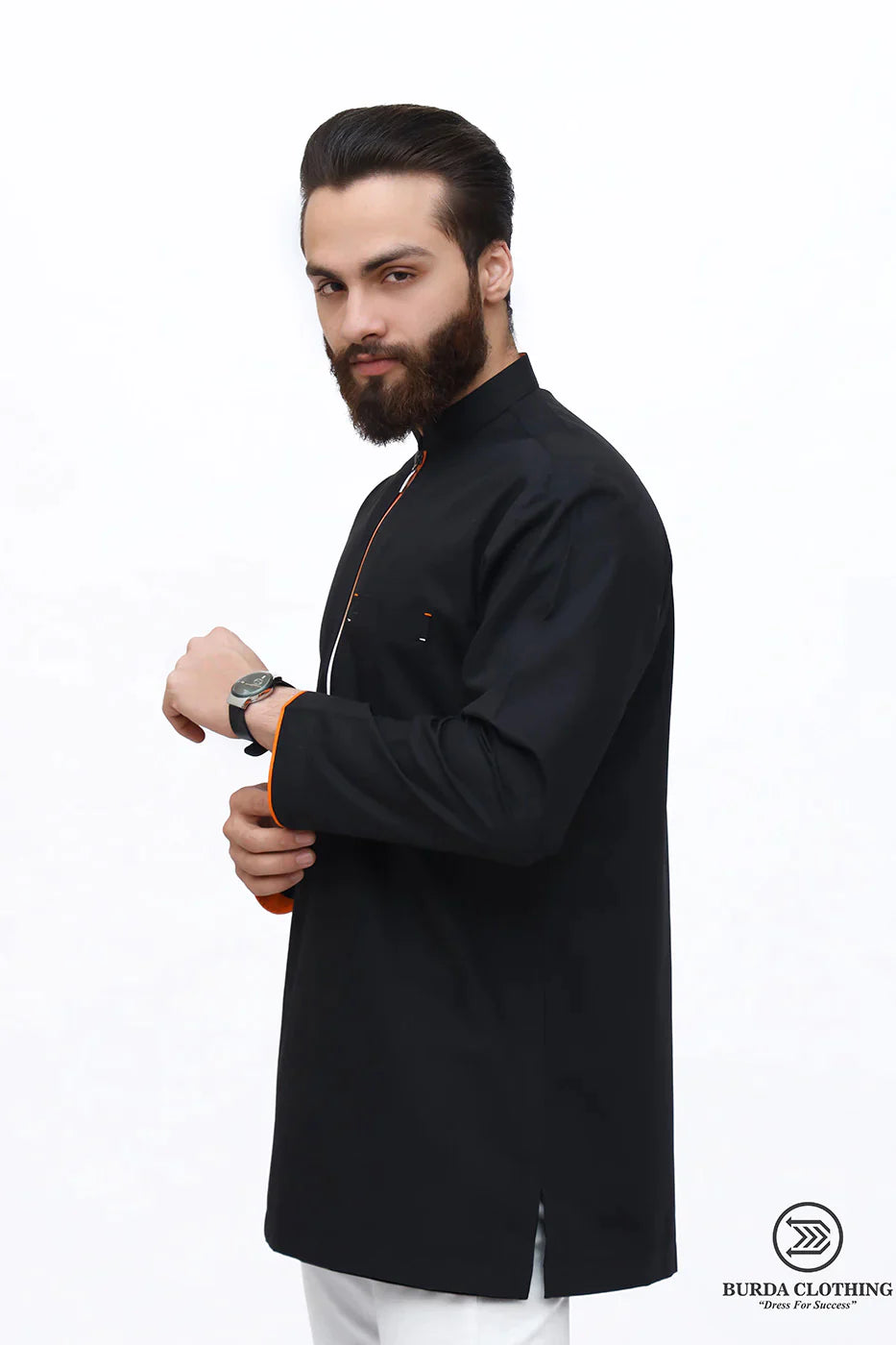 THE ORANGE PREMIUM SHORT KURTA