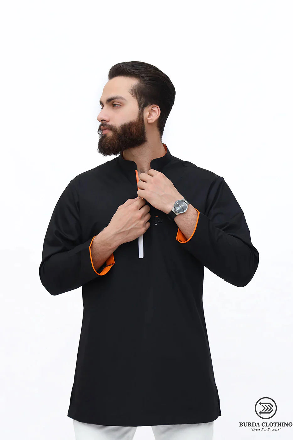 THE ORANGE PREMIUM SHORT KURTA