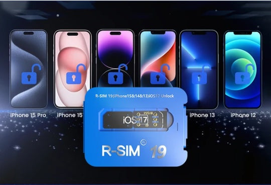 R-SIM19 NEW QPE Stable Unlock SIM Card For  15 Plus 14 13 Pro Max 12 IOS17