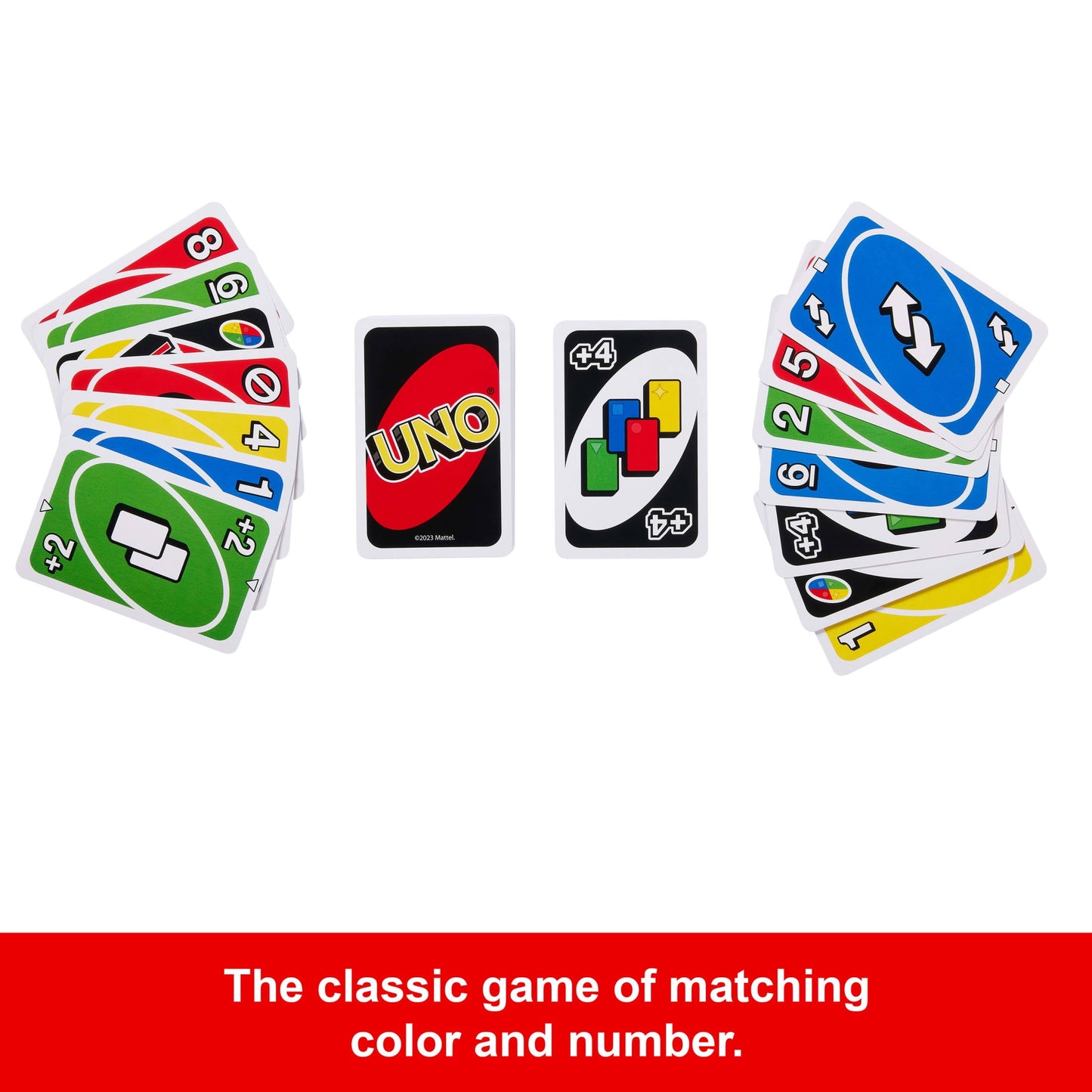 UNO Card Game for Kids, Adults & Family Game Night, Original UNO Game of Matching Colors & Numbers
