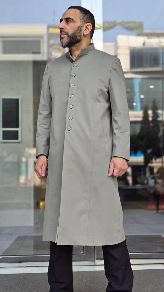 PREMIUM LONG COAT GRAY