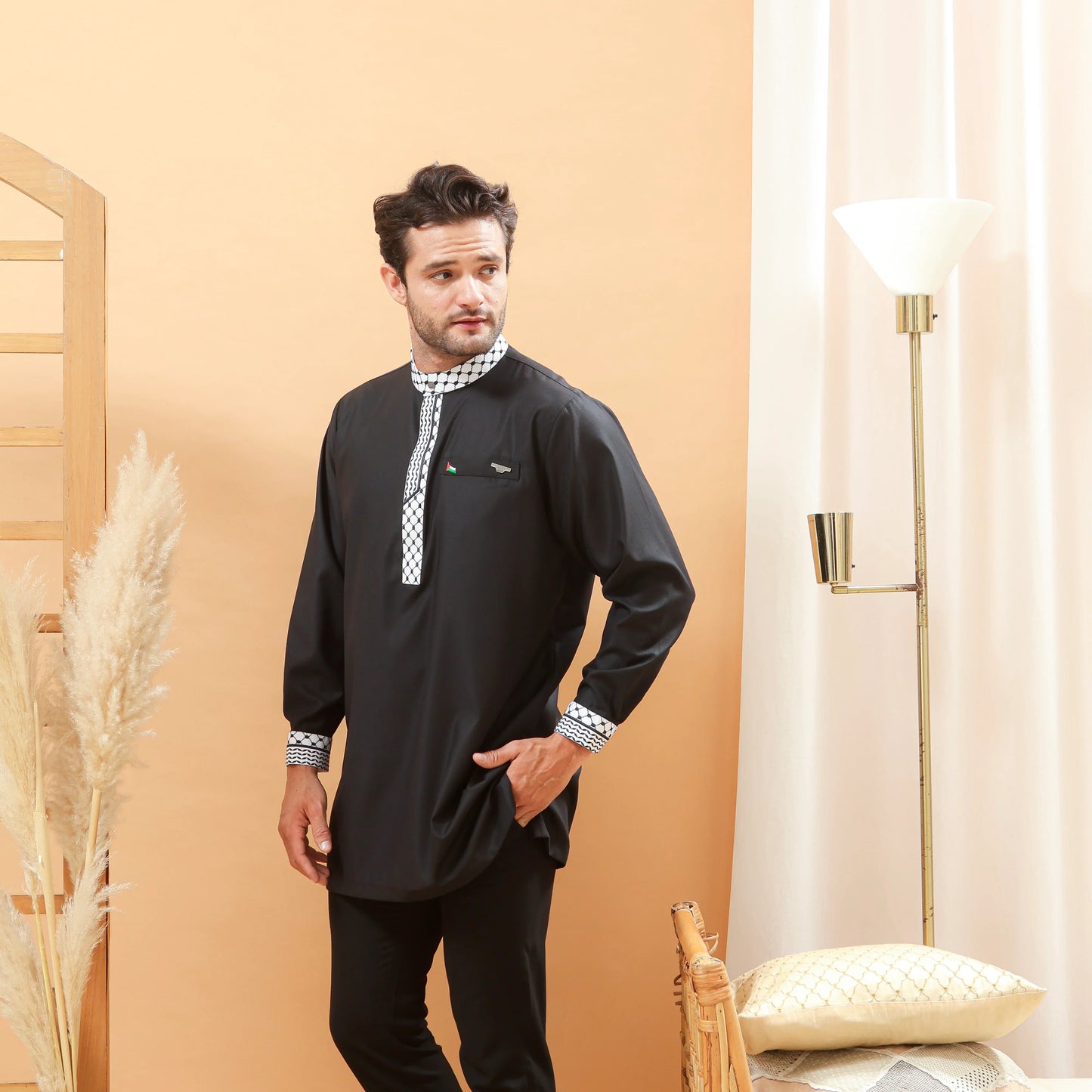 PALESTINE PREMIUM SHORT KURTA