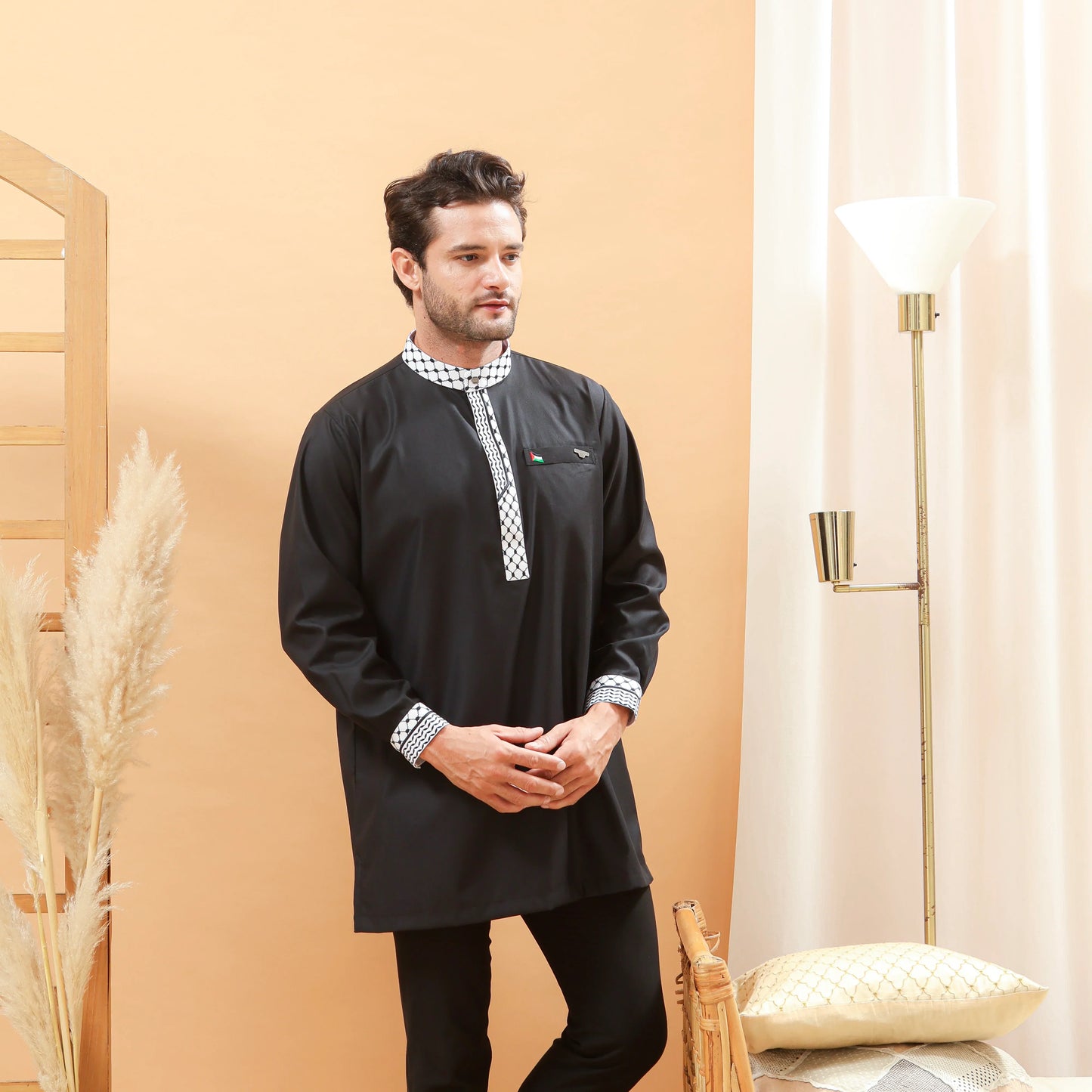 PALESTINE PREMIUM SHORT KURTA