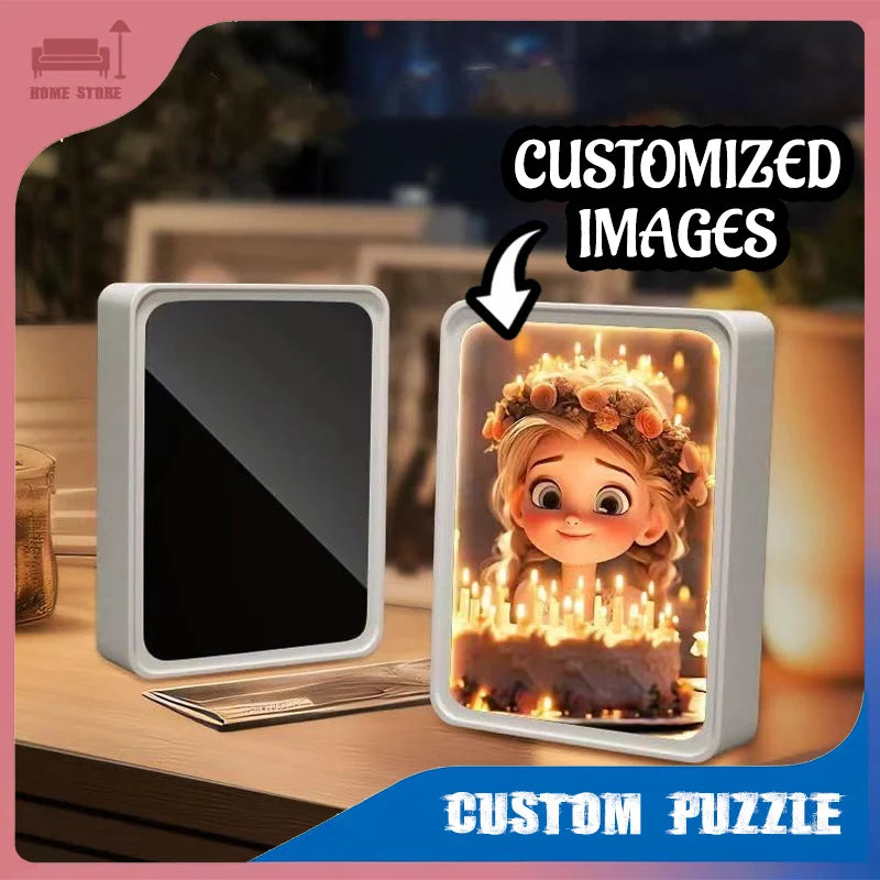 GlowMoment™ Personalized Light & Mirror ✨🖼️