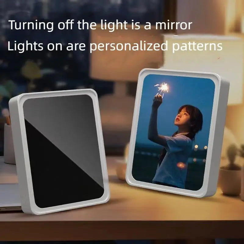 GlowMoment™ Personalized Light & Mirror ✨🖼️