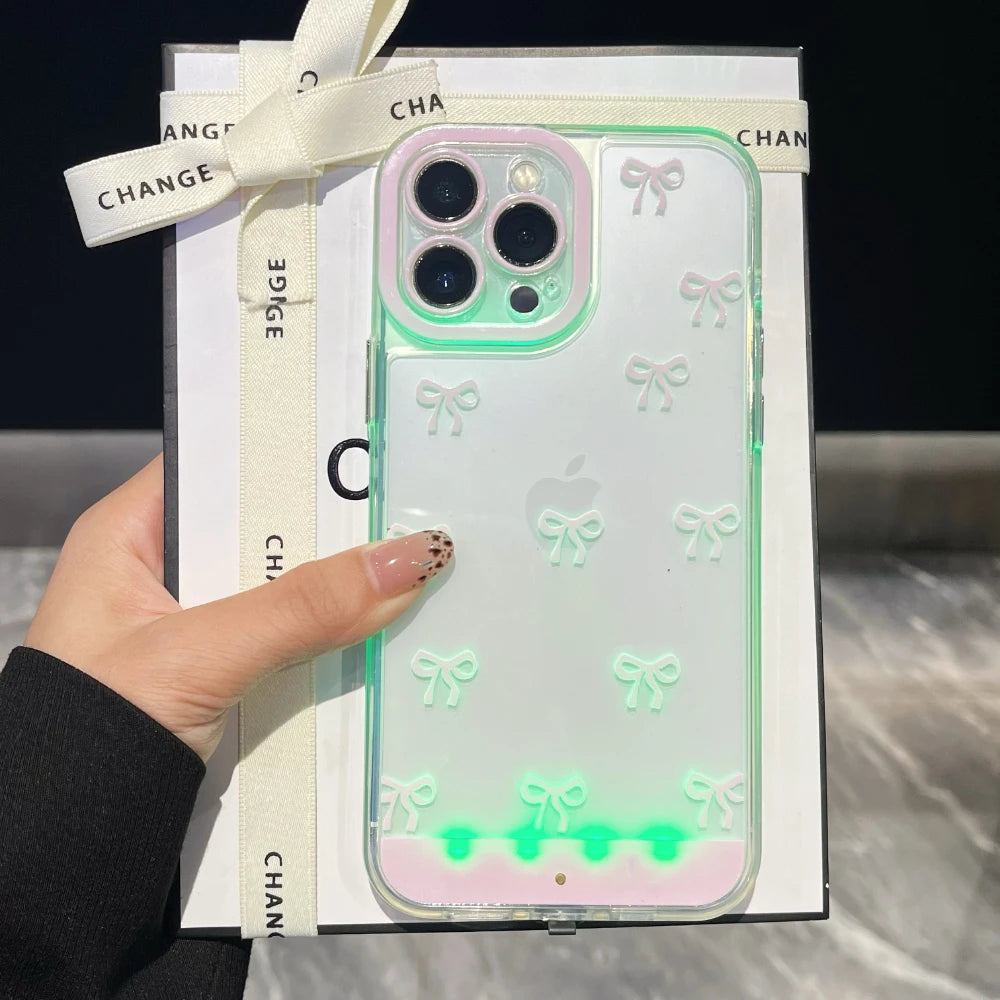 GlowBow™ LED Phone Case 🎀✨