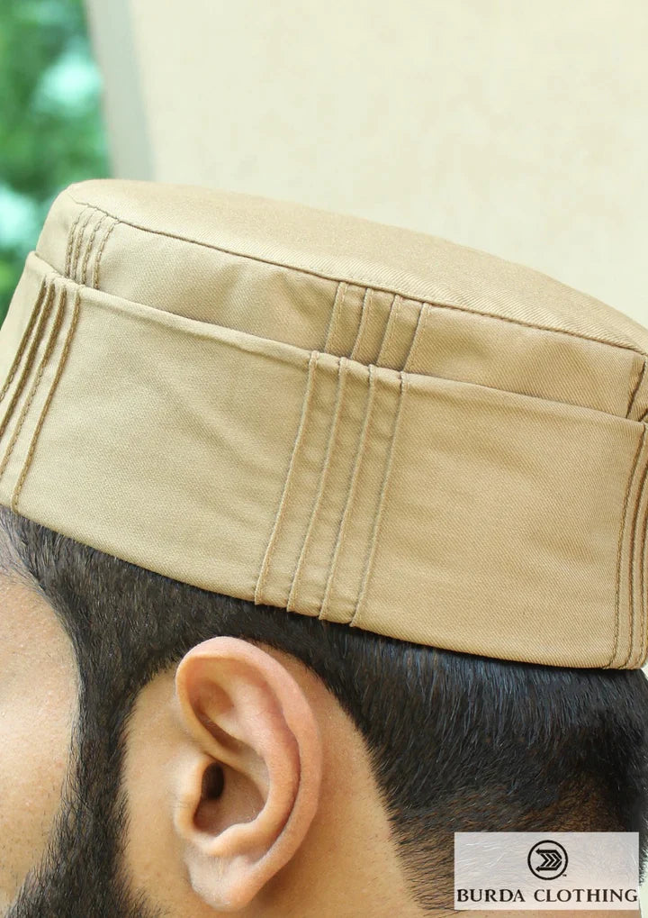 GOLD FOLDED KUFI