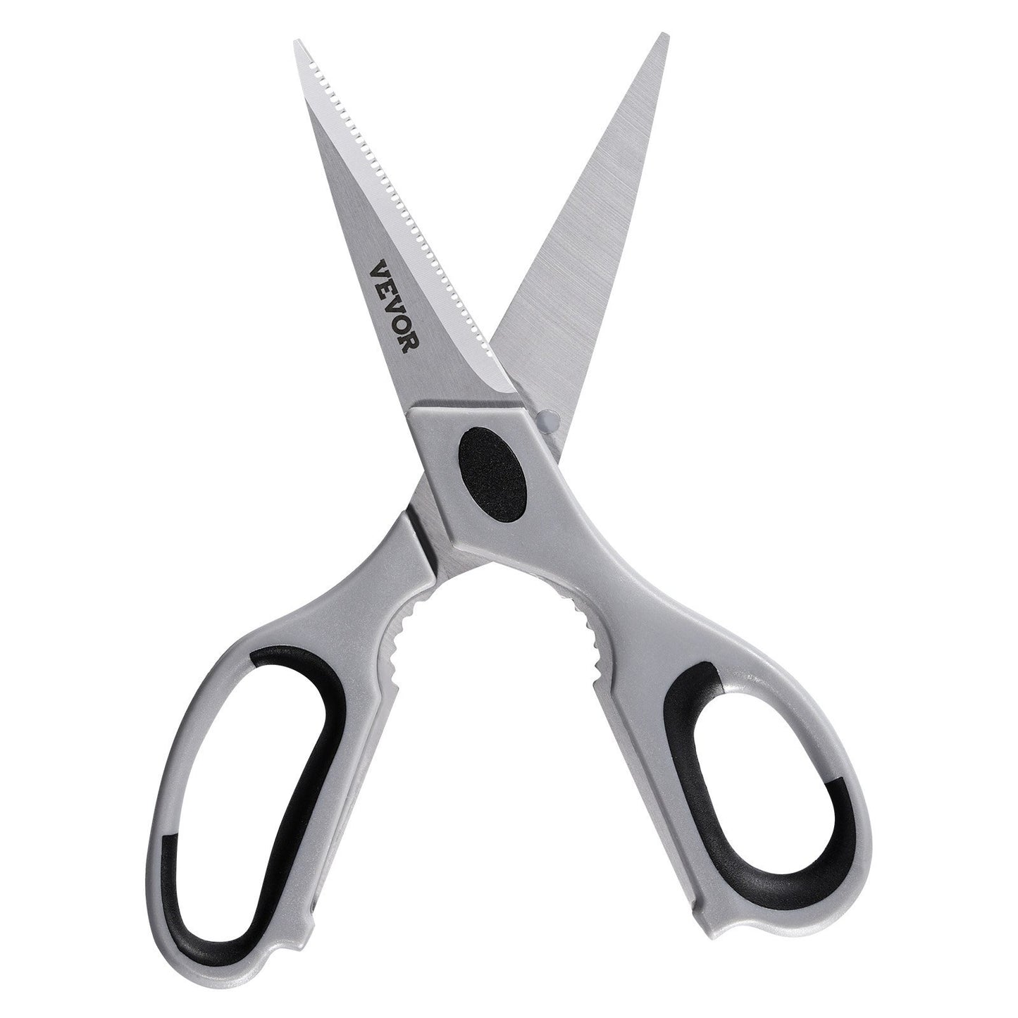 Kitchen Scissors Stainless Steel Kitchen Shears Protective Sheath Grey - EBS PLATFORM INC.