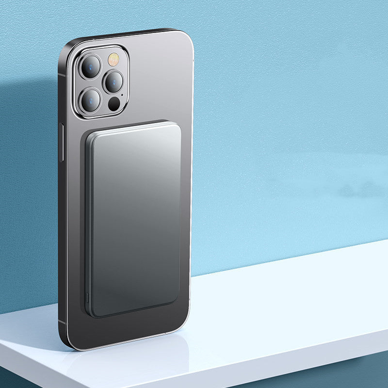 Portable Magnetic Power Bank – Wireless Fast Charging Mini Back Clip Charger