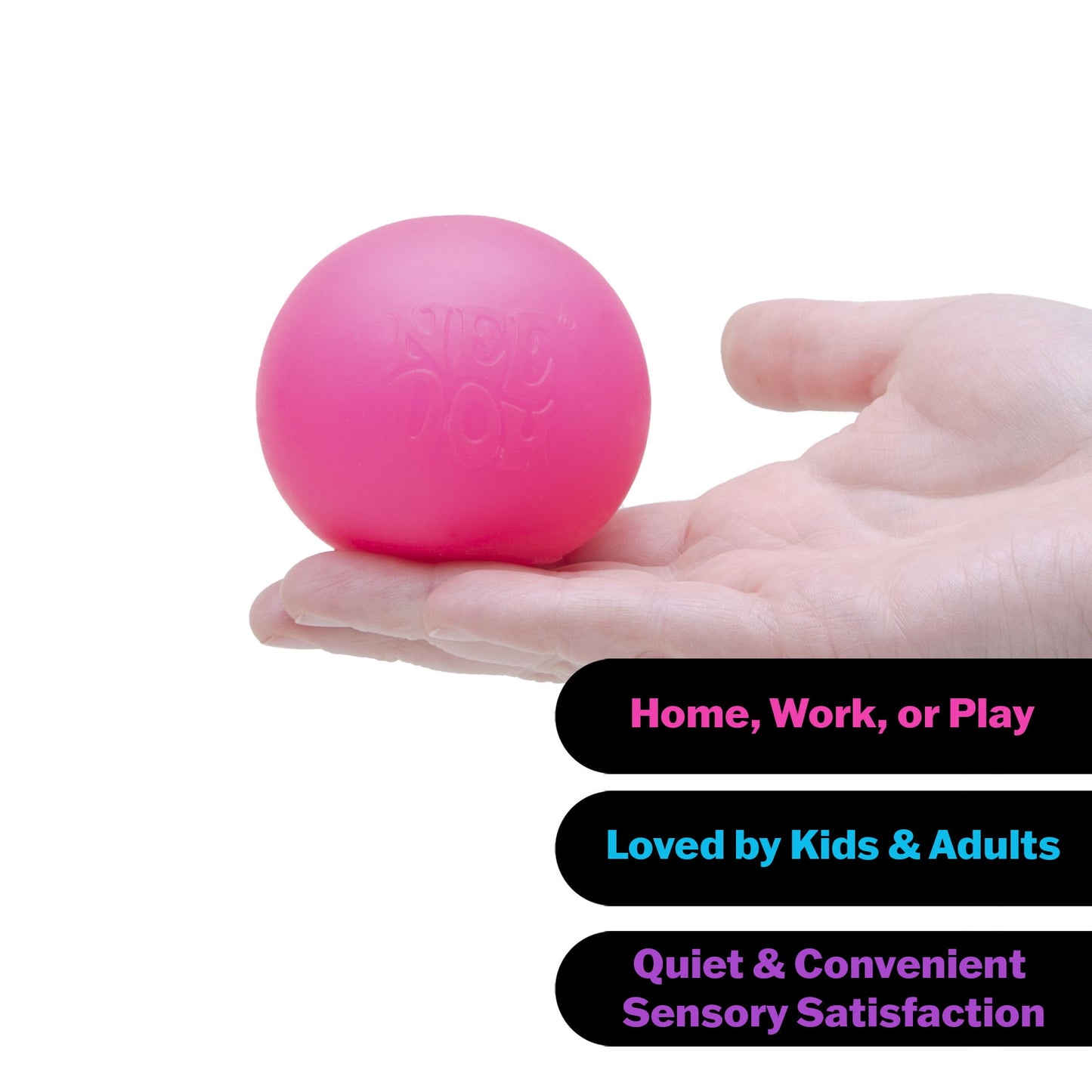 Nee Doh Groovy Glob Squeeze Novelty Toy, Colors Vary, Children Ages 3+